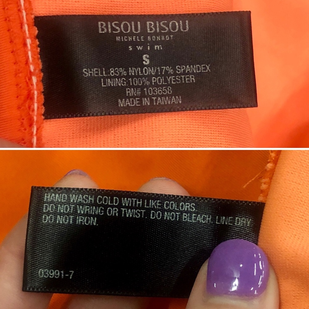 🆕 NWT! Bikini Set 💜🧡 - Picture 10 of 12